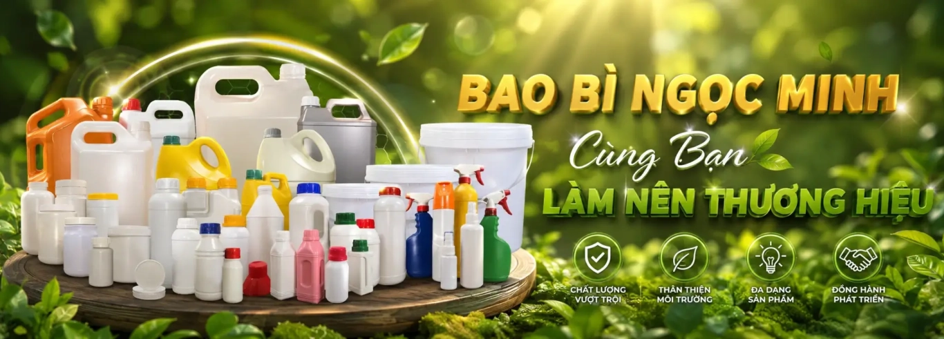 Công ty sản xuất chai nhựa hdpe, can nhựa, hủ nhựa, xô nhựa 
