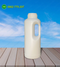 Chai nhựa HDPE 1 lít tròn có quai