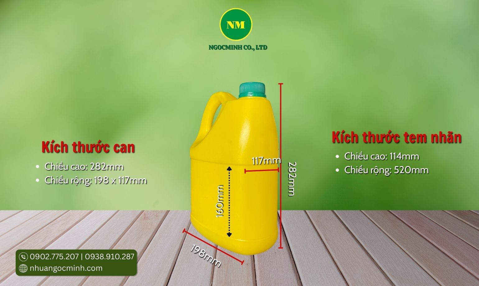 can nhựa hdpe 3 lít 6