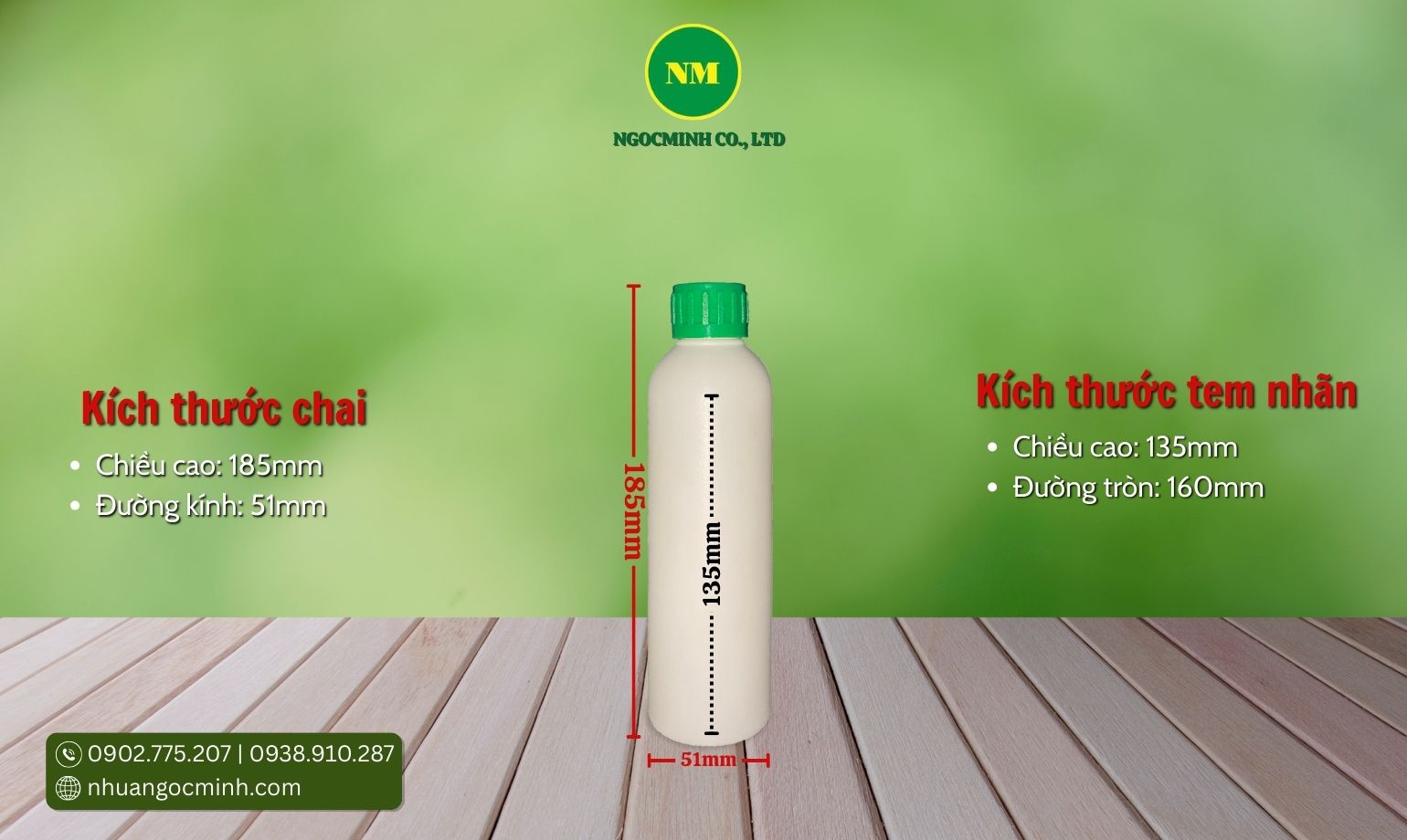 chai nhựa hdpe 250ml cao