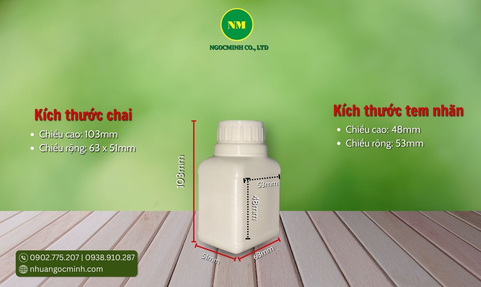 chai nhựa hdpe 200ml vuông 