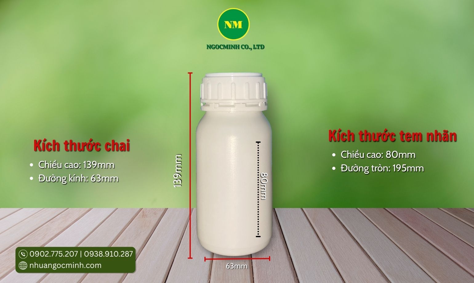 chai nhựa 250ml tròn