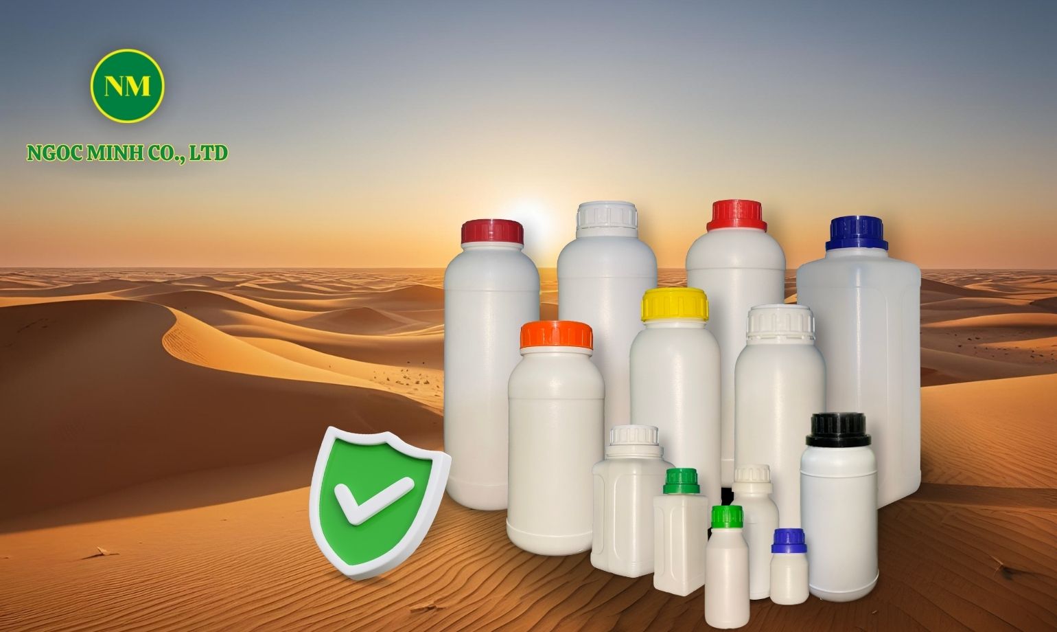 chai nhựa hdpe nhiều dung tích