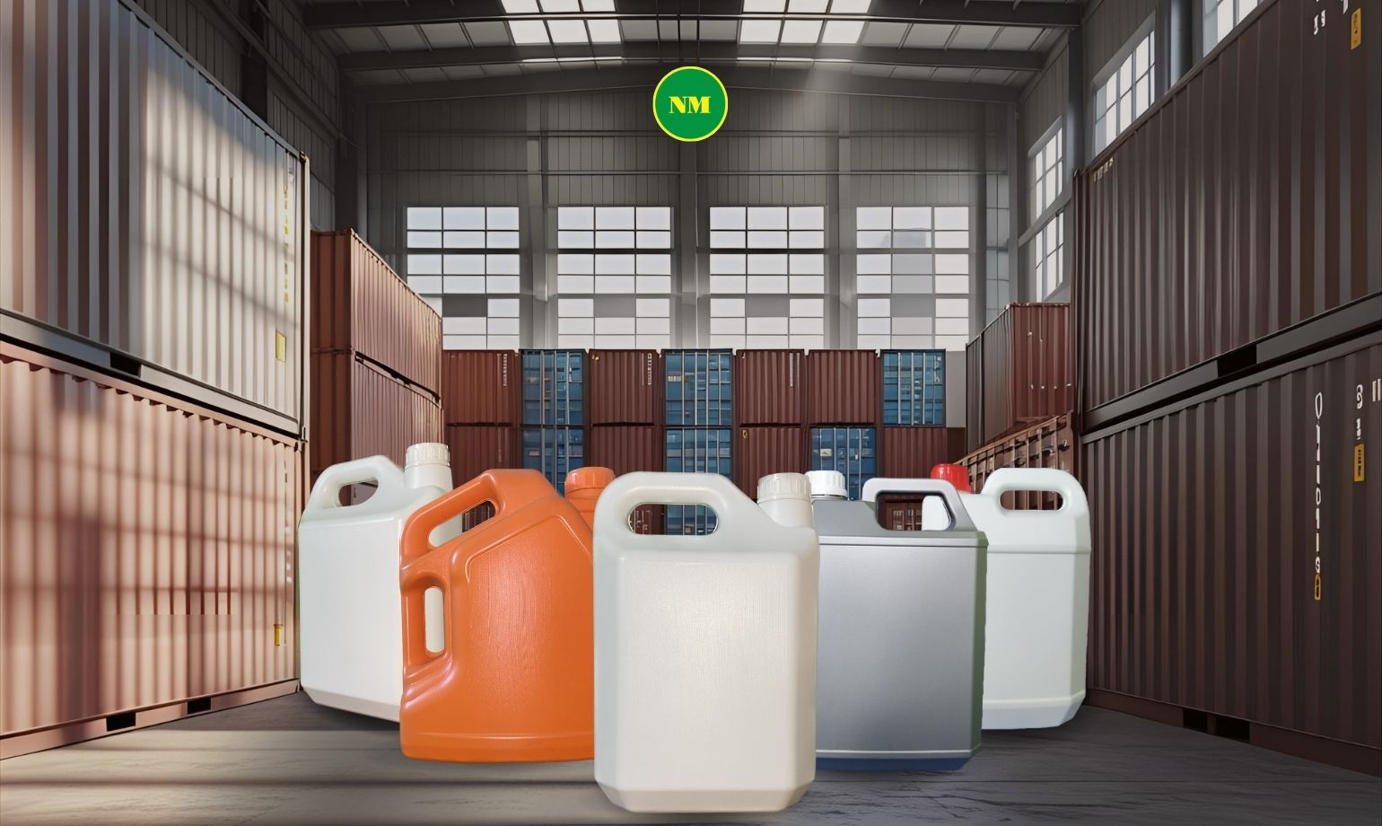 can nhựa 5 lít nhiều kiểu dáng