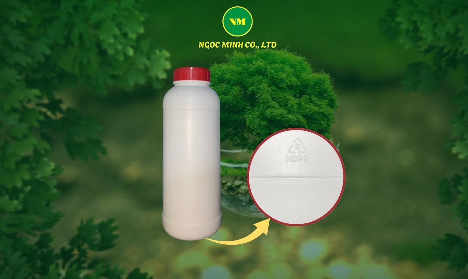 sản xuất chai nhựa có logo 