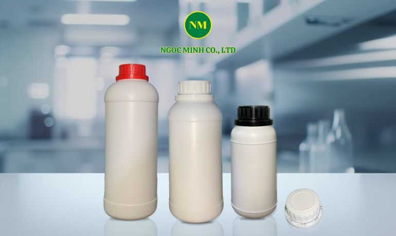 chai nhựa đựng hóa chất