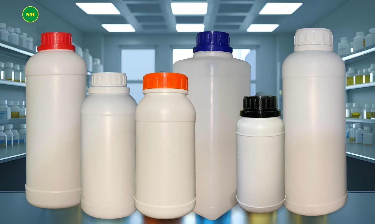 chai nhựa đựng thuốc BVTV