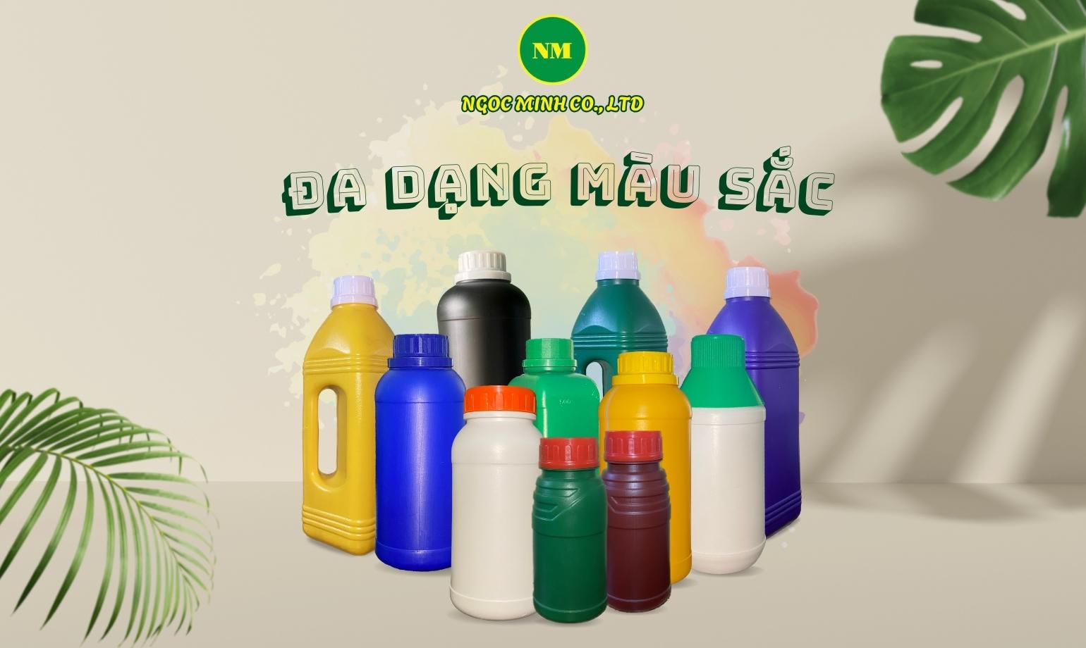 công ty sản xuất chai nhựa hdpe theo yêu cầu